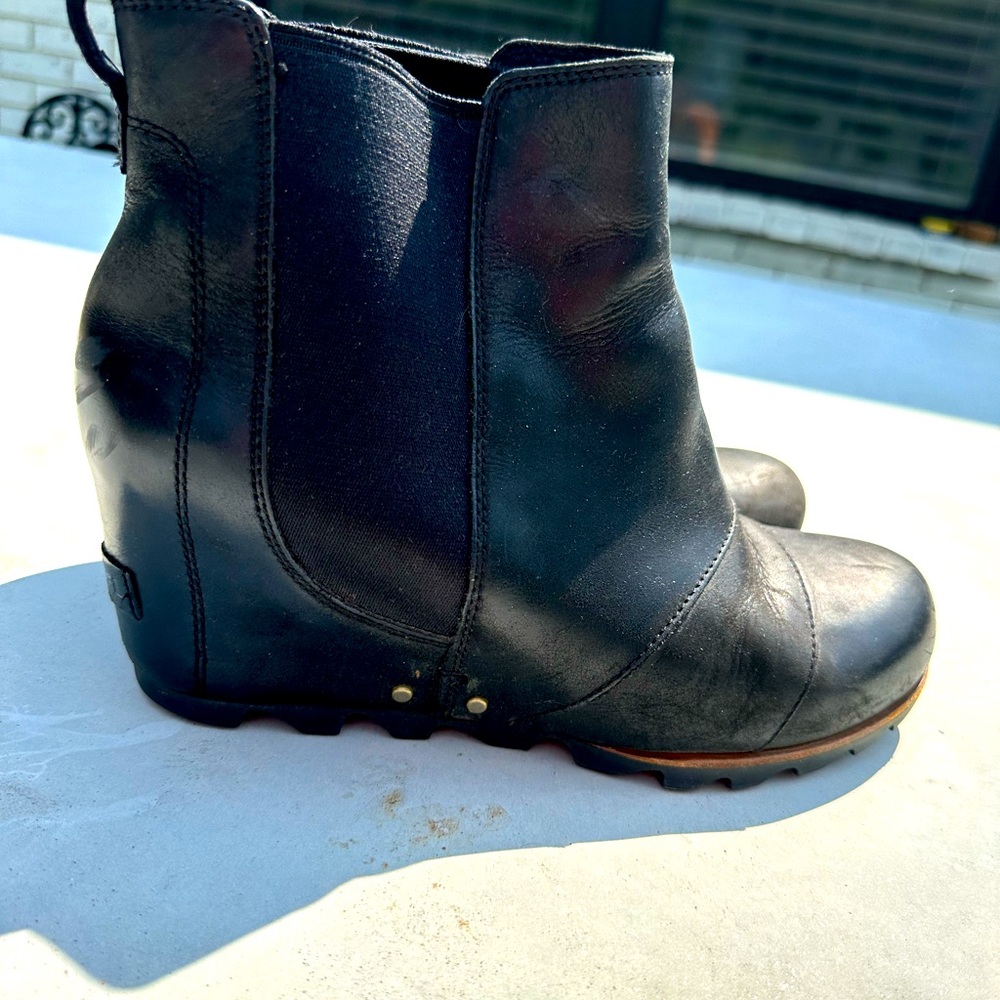 SOREL wedge bootie